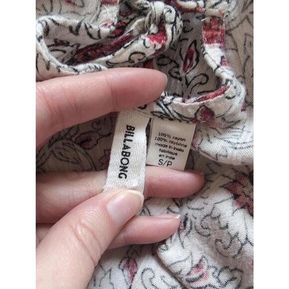 Small billabong floral tank - Picture 5 of 6